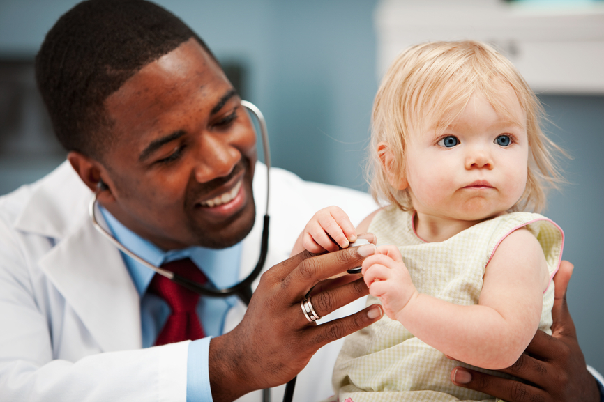 Pediatrician: Child Unsure of Stethoscope